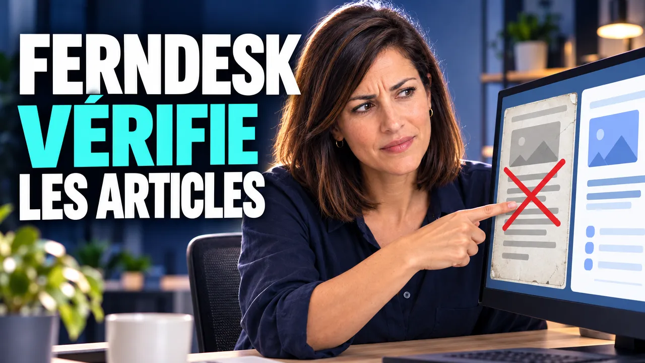 FERNDESK VÉRIFIE LES ARTICLES