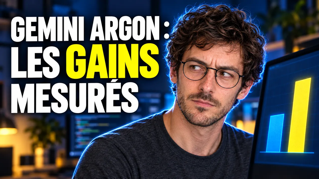 GEMINI ARGON : LES GAINS MESURÉS