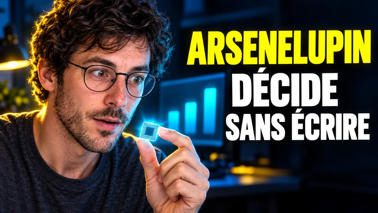 ARSENELUPIN DÉCIDE SANS ÉCRIRE