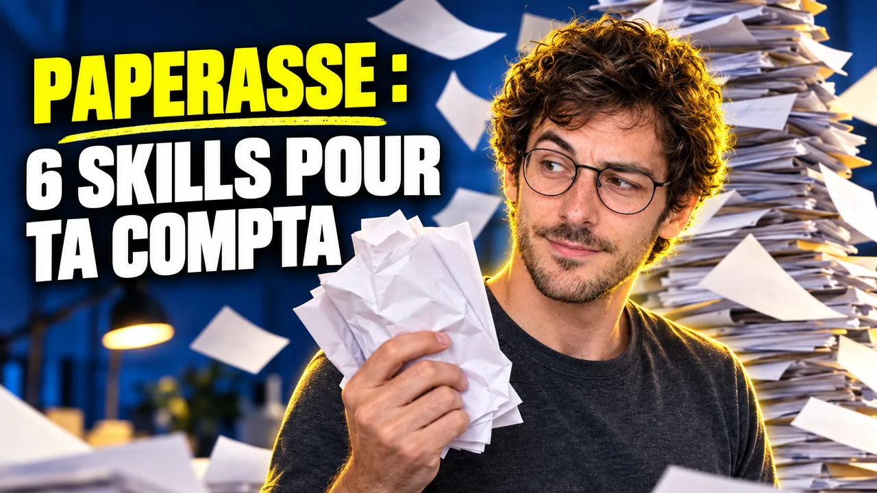 PAPERASSE : 6 SKILLS POUR TA COMPTA