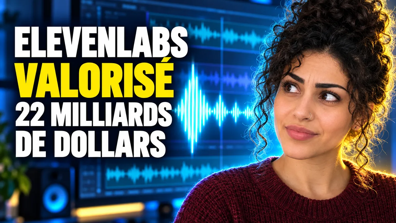 ELEVENLABS VALORISÉ 22 MILLIARDS DE DOLLARS
